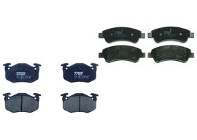 Kit De Balatas Bajos Metales Delanteras Y Traseras