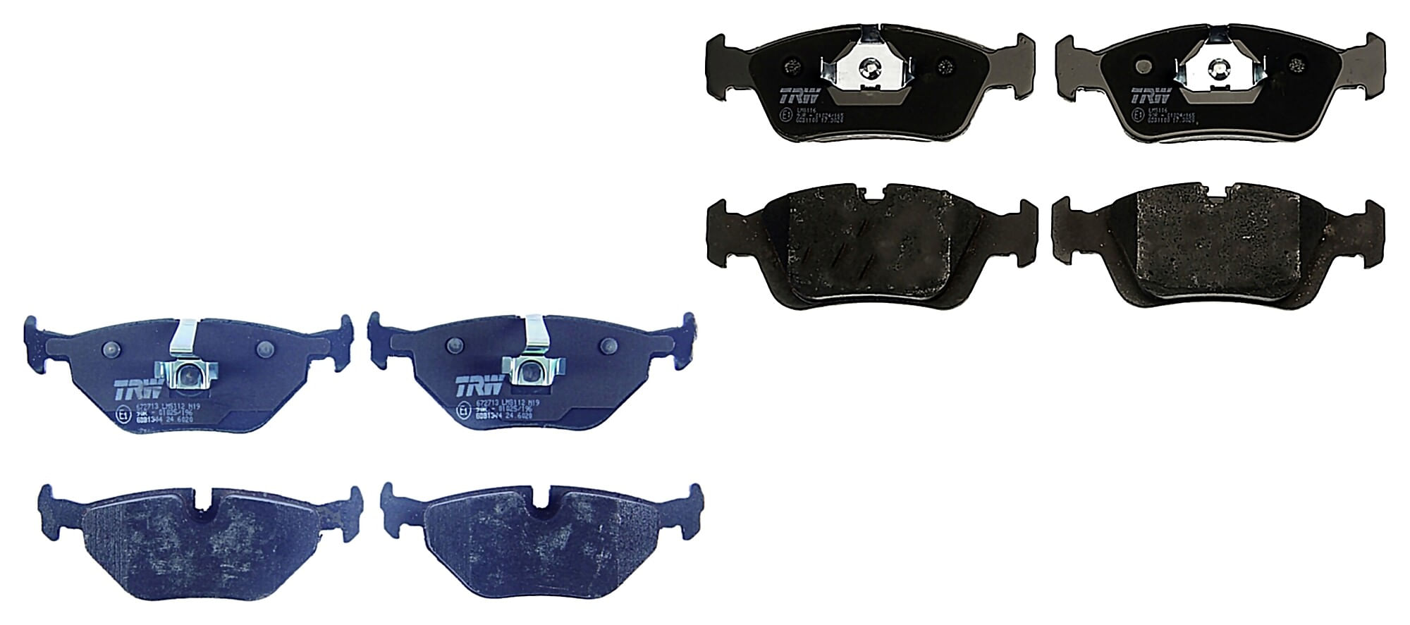 Kit De Balatas Bajos Metales Delanteras Y Traseras