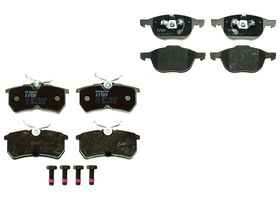 Kit De Balatas Bajos Metales Delanteras Y Traseras