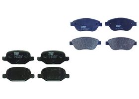 Kit De Balatas Bajos Metales Delanteras Y Traseras