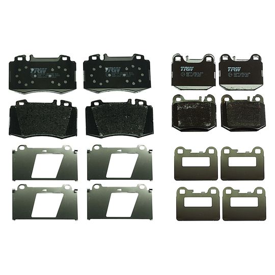 trw-kit-de-balatas-bajos-metales-delanteras-y-traseras-mercedes-benz-serie-ml-2002-2005-ml500-0