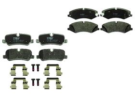 Kit De Balatas Bajos Metales Delanteras Y Traseras
