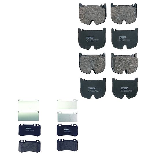 trw-kit-de-balatas-bajos-metales-delanteras-y-traseras-mercedes-benz-serie-s-2006-s65-amg-0