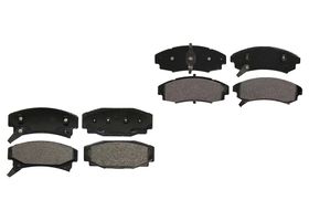 Kit De Balatas Semimetalicas Delanteras Y Traseras