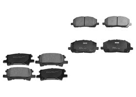 Kit De Balatas Ceramicas Delanteras Y Traseras