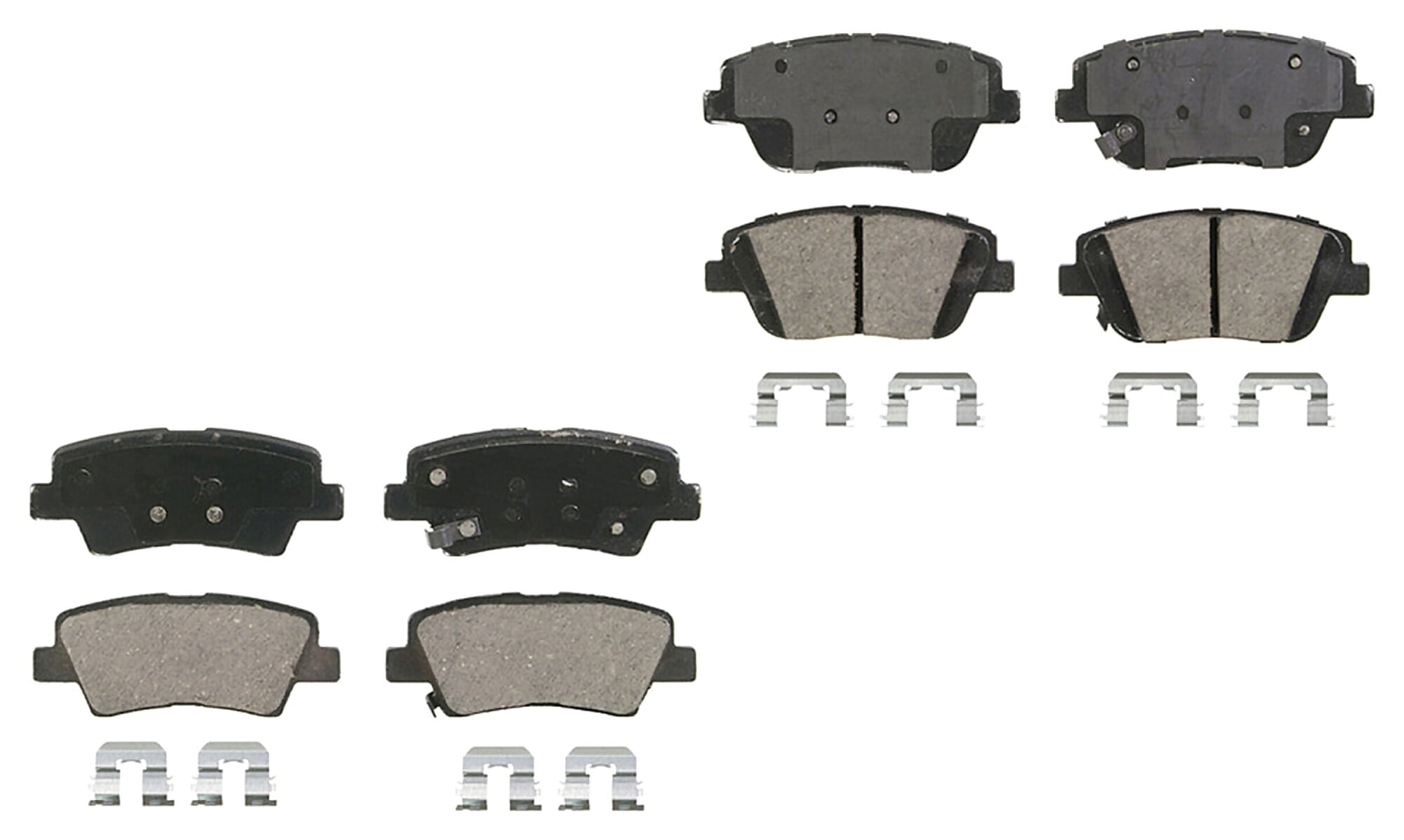 Kit De Balatas Ceramicas Delanteras Y Traseras