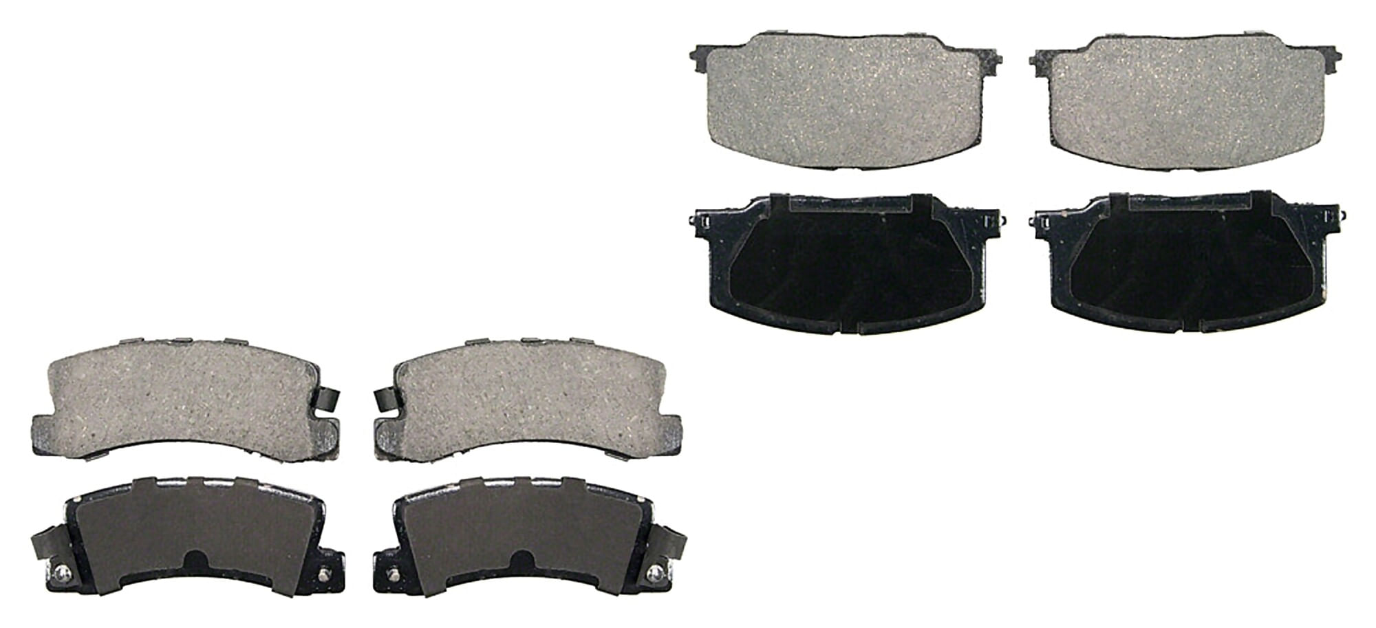 Kit De Balatas Ceramicas Delanteras Y Traseras