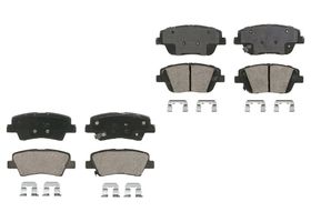 Kit De Balatas Ceramicas Delanteras Y Traseras