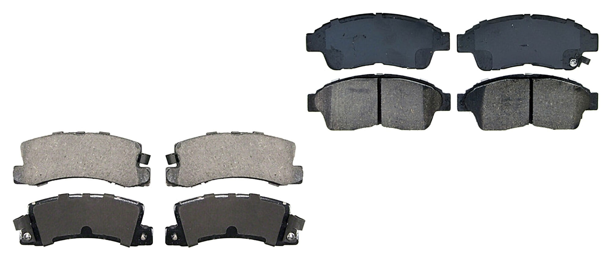 Kit De Balatas Ceramicas Delanteras Y Traseras