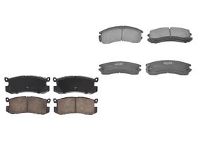 Kit De Balatas Ceramicas Delanteras Y Traseras