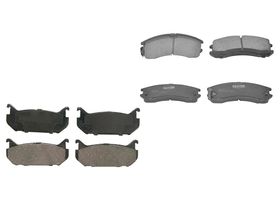 Kit De Balatas Ceramicas Delanteras Y Traseras