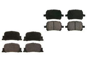 Kit De Balatas Ceramicas Delanteras Y Traseras