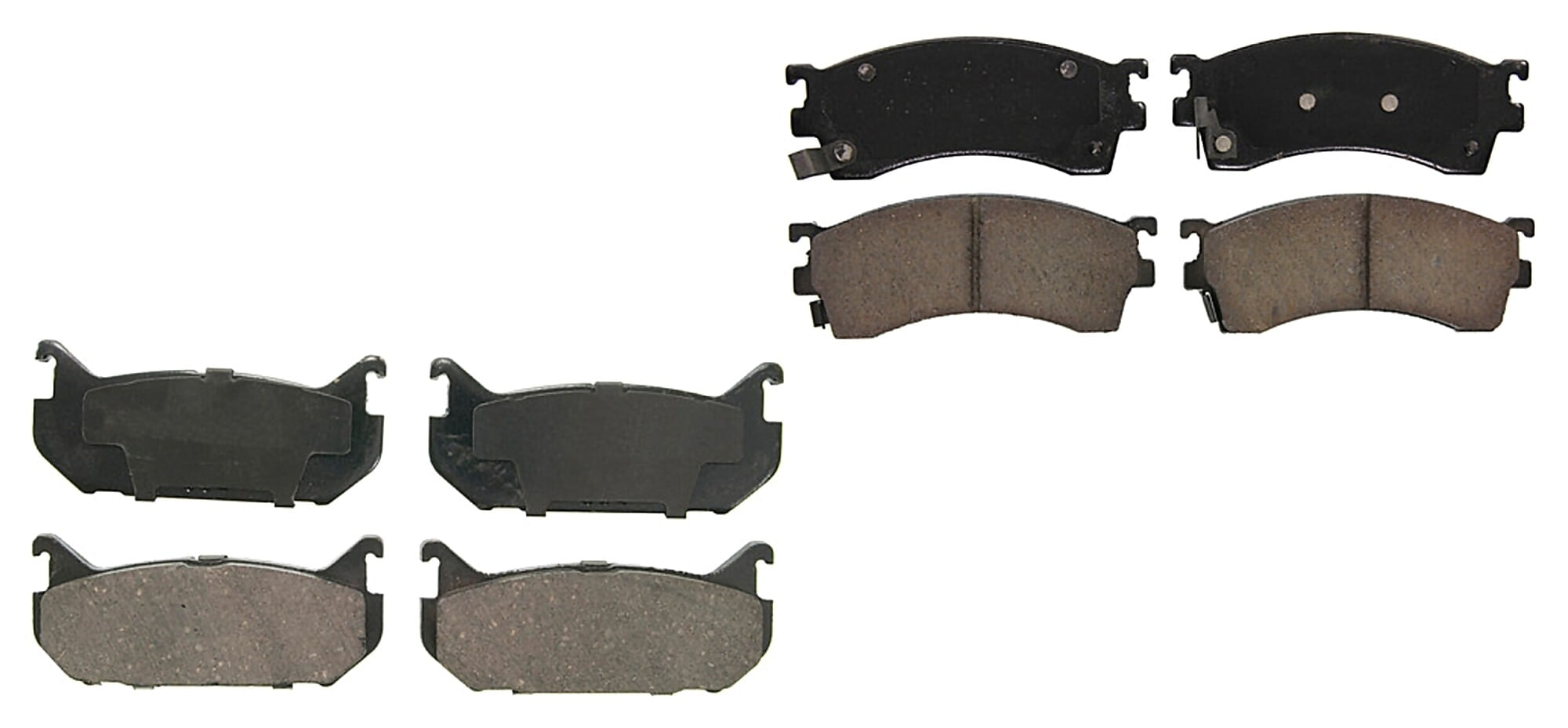Kit De Balatas Ceramicas Delanteras Y Traseras