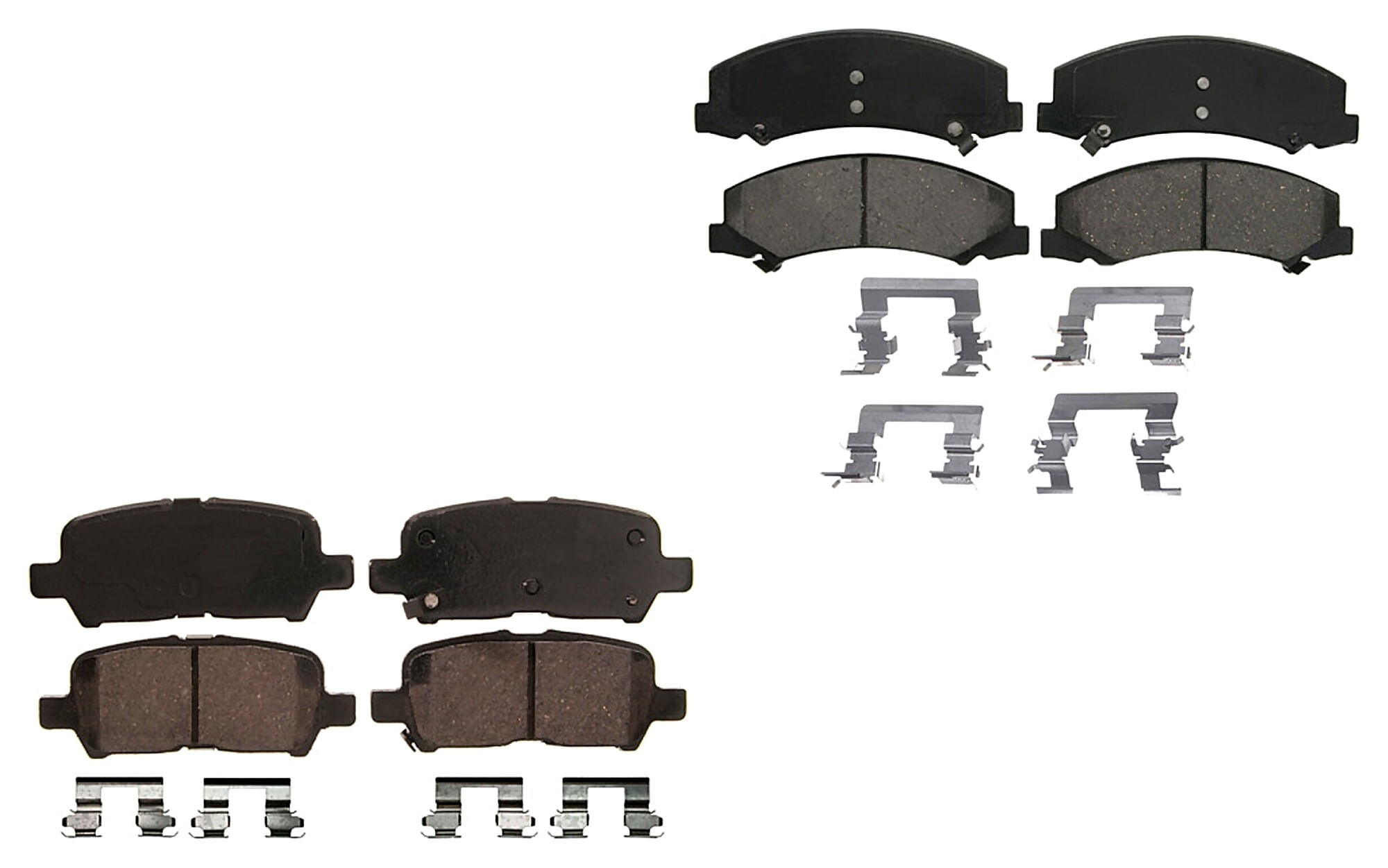 Kit De Balatas Ceramicas Delanteras Y Traseras