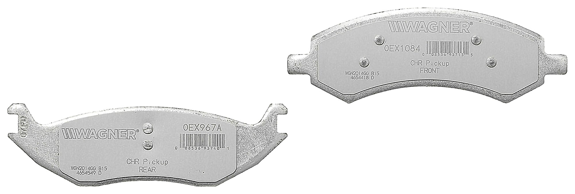 Kit De Balatas Oex Delanteras Y Traseras
