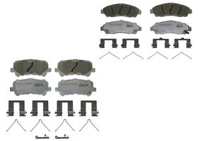 Kit De Balatas Oex Delanteras Y Traseras