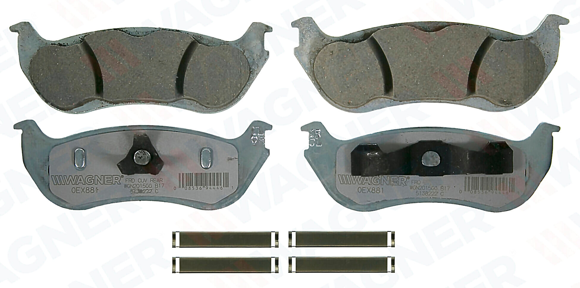 Balatas Oex Traseras
