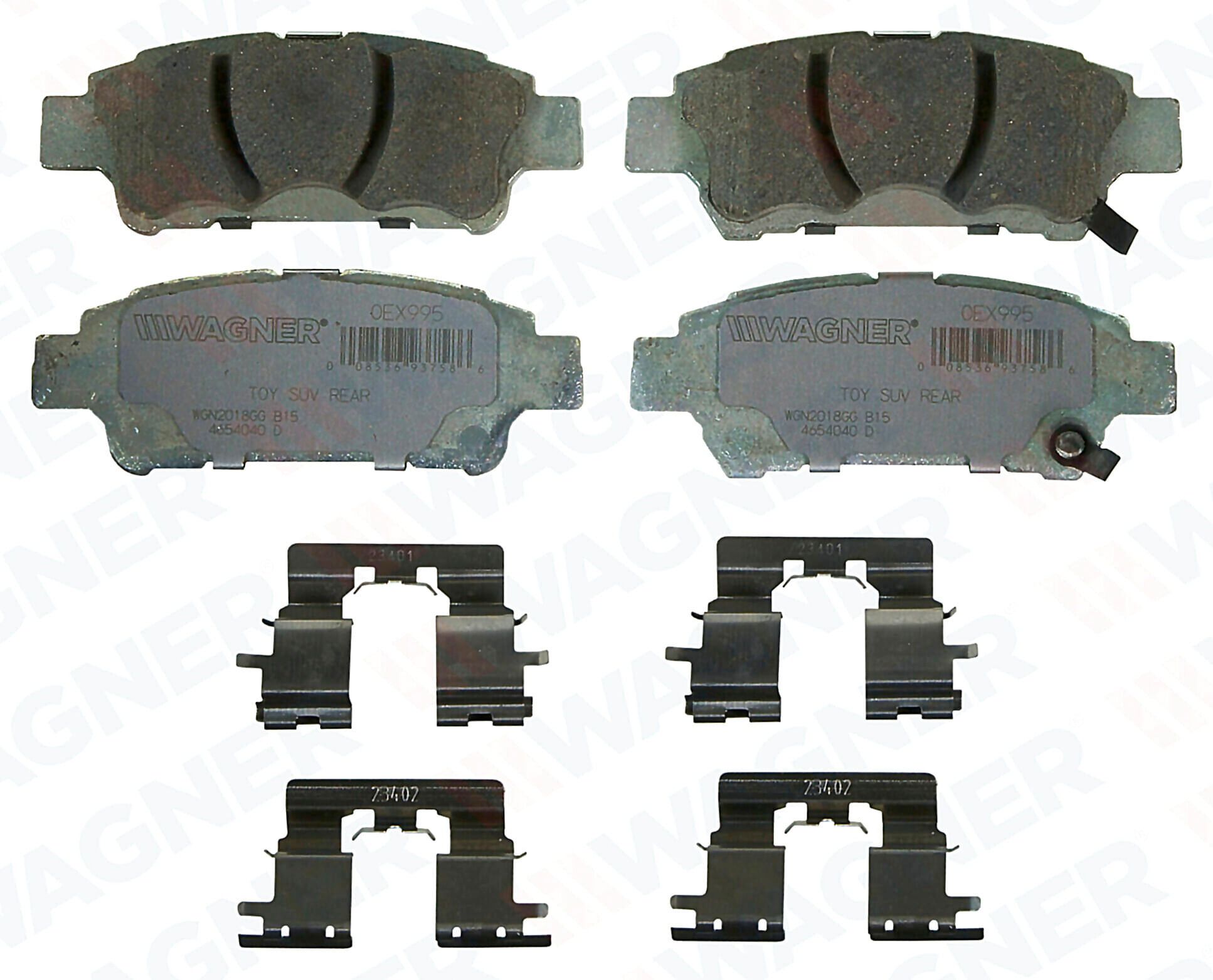Balatas Oex Traseras