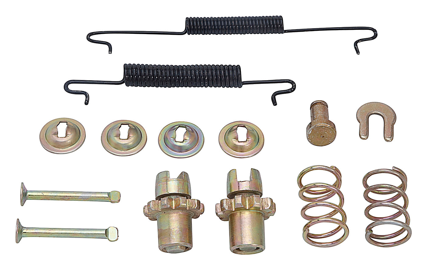 Kit De Herrajes Para Tambor De Freno Trasero Lado Conductor O Pasajero