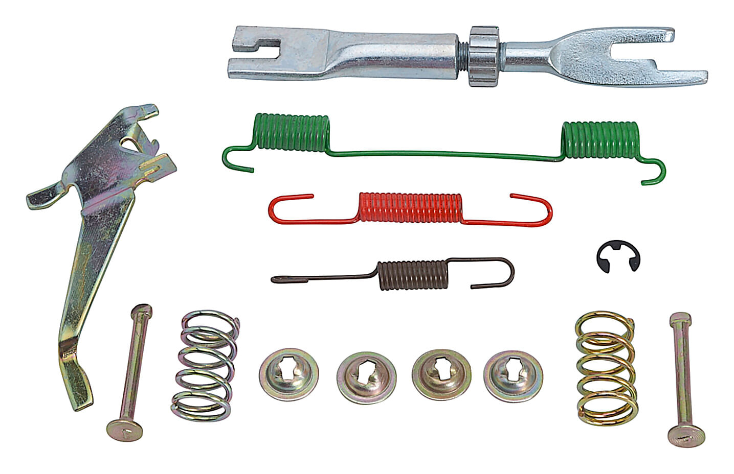 Kit De Herrajes Para Tambor De Freno Trasero Lado Conductor
