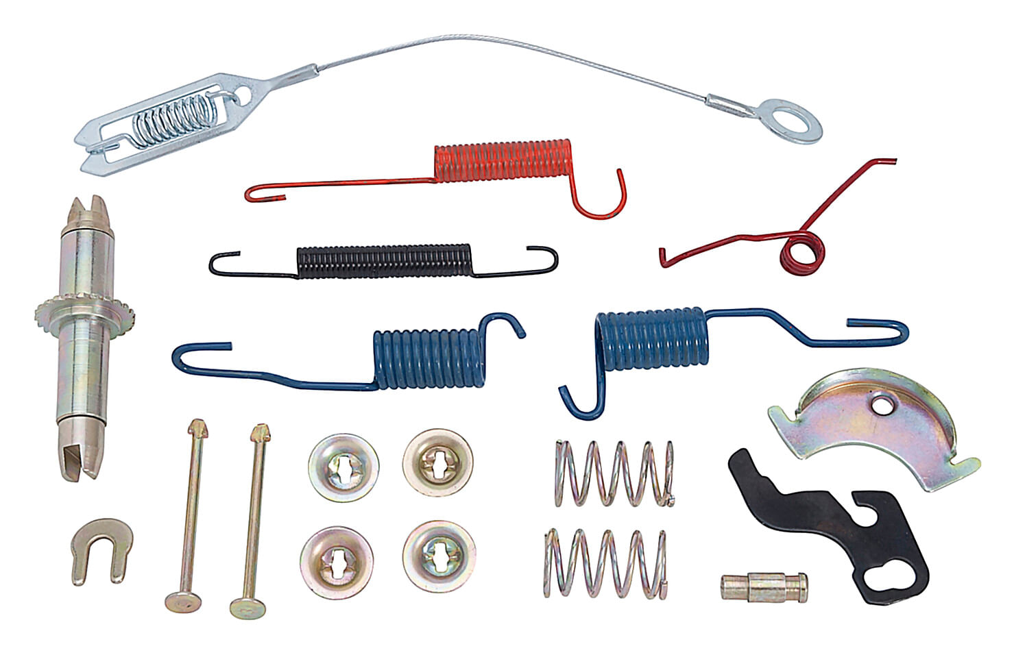 Kit De Herrajes Para Tambor De Freno Trasero Lado Pasajero
