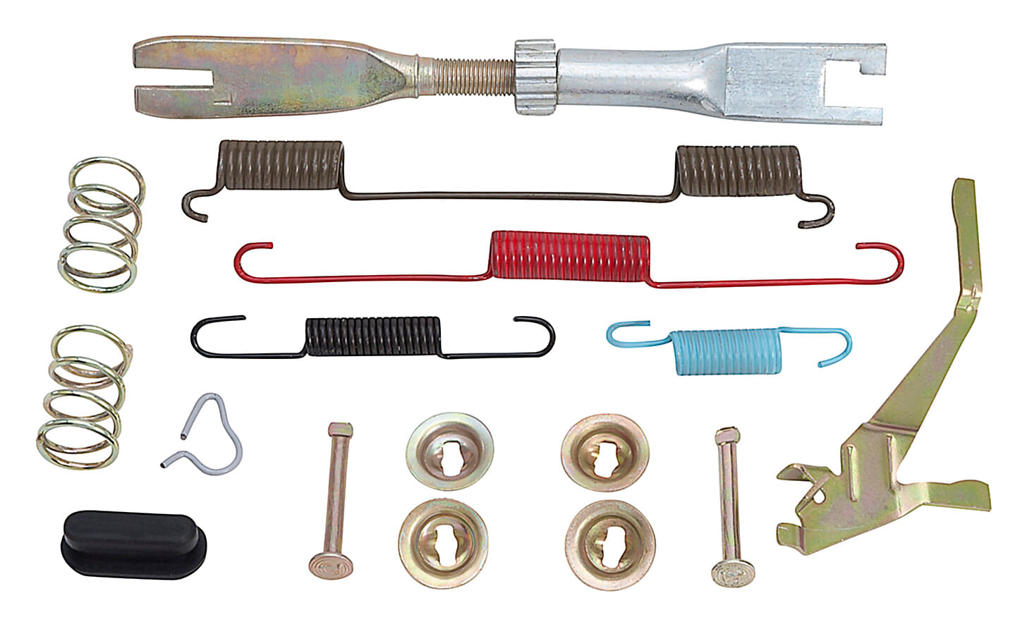 Kit De Herrajes Para Tambor De Freno Trasero Lado Conductor