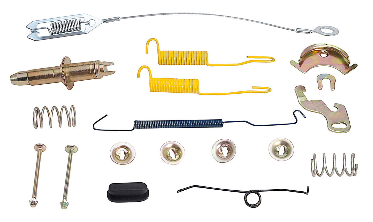 Kit De Herrajes Para Tambor De Freno Trasero Lado Conductor