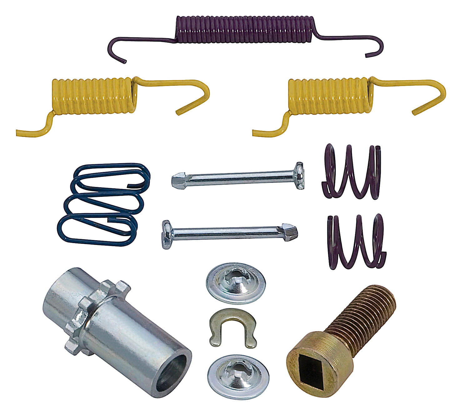 Kit De Herrajes Para Tambor De Freno Trasero Lado Pasajero