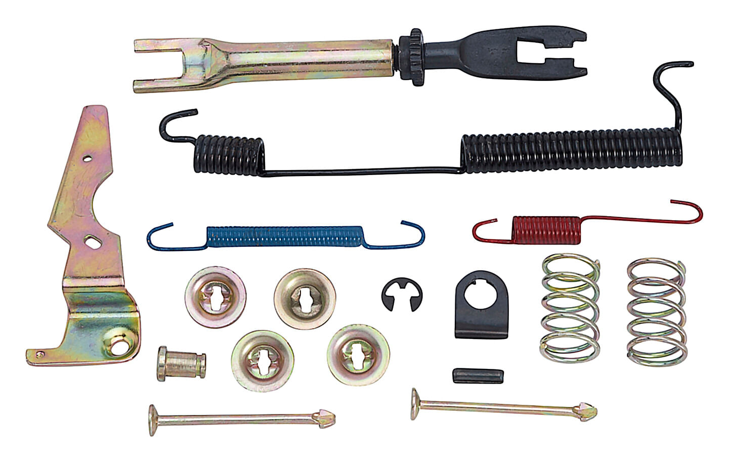 Kit De Herrajes Para Tambor De Freno Trasero Lado Conductor