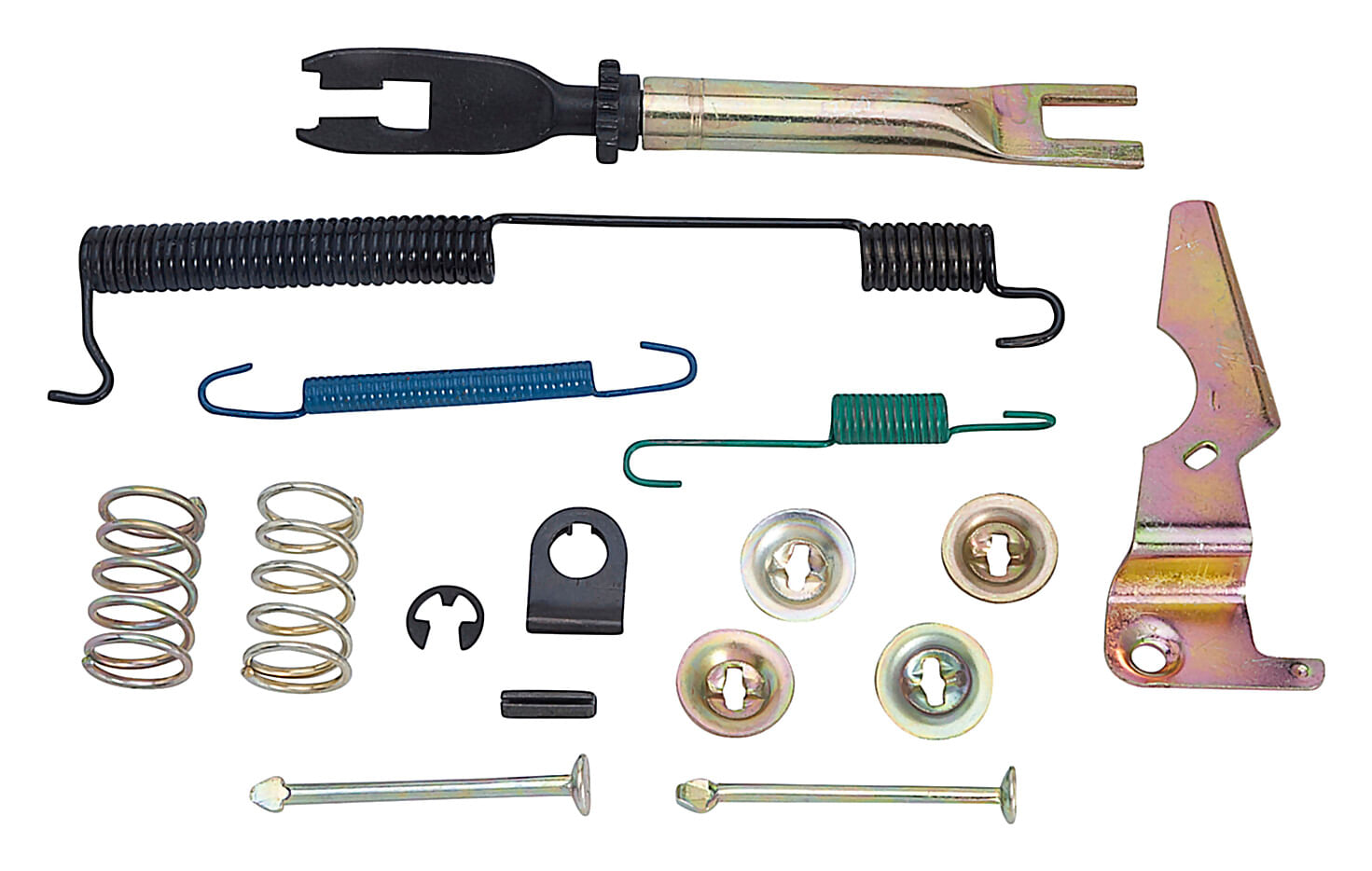 Kit De Herrajes Para Tambor De Freno Trasero Lado Pasajero