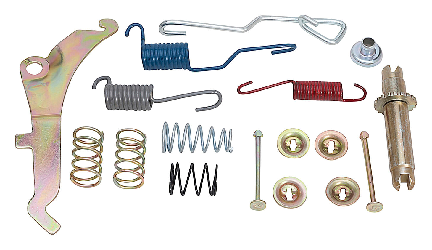 Kit De Herrajes Para Tambor De Freno Trasero Lado Pasajero