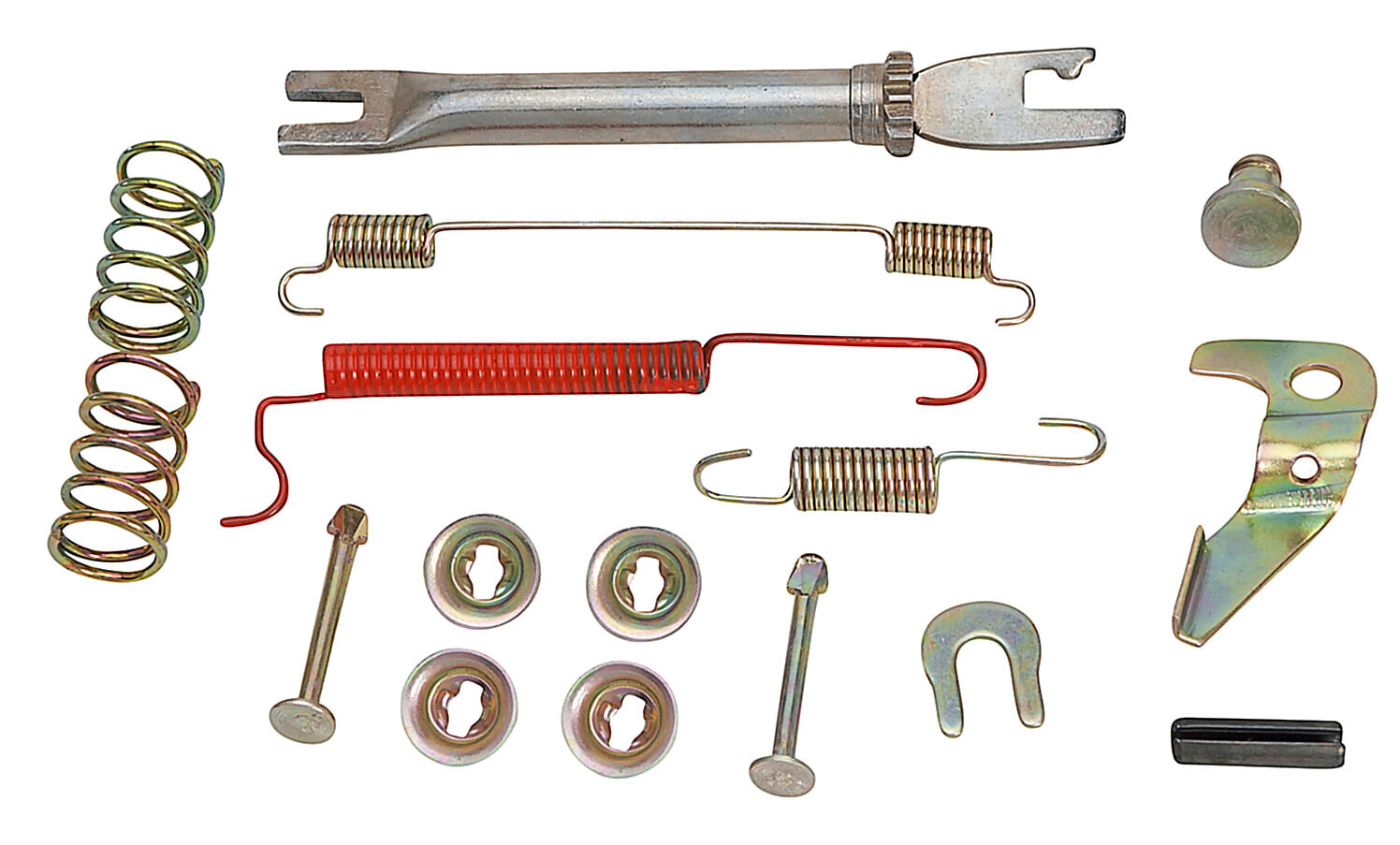 Kit De Herrajes Para Tambor De Freno Trasero Lado Conductor