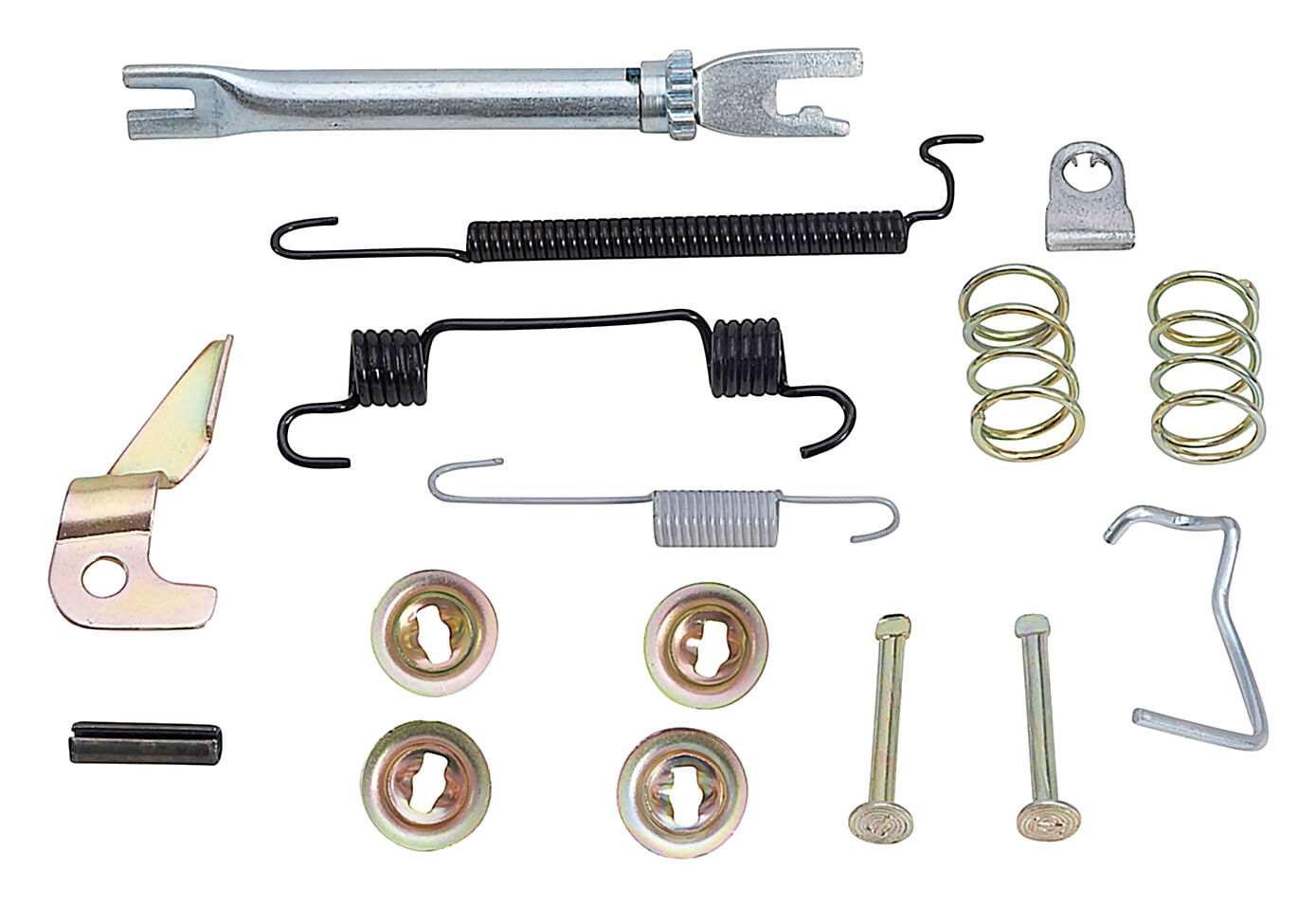 Kit De Herrajes Para Tambor De Freno Trasero Lado Conductor