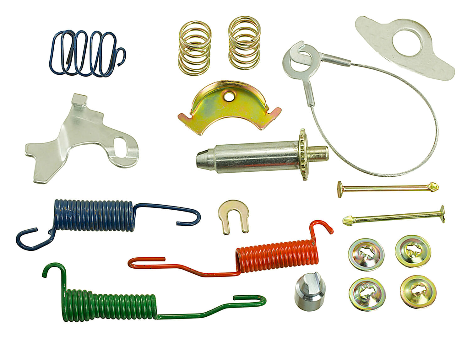 Kit De Herrajes Para Tambor De Freno Trasero Lado Pasajero