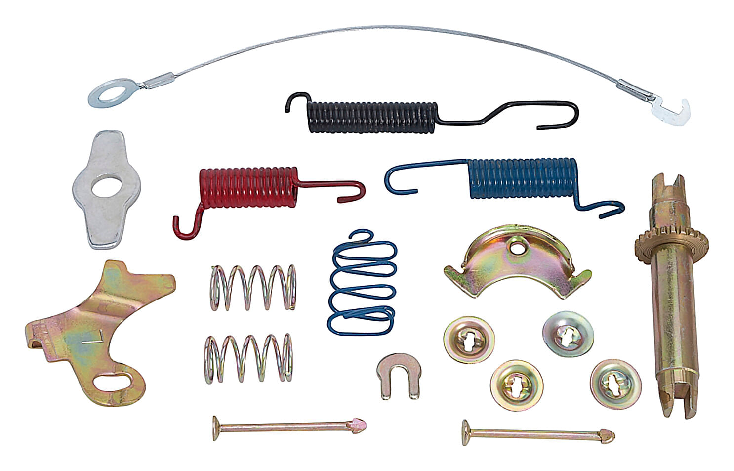 Kit De Herrajes Para Tambor De Freno Trasero Lado Conductor