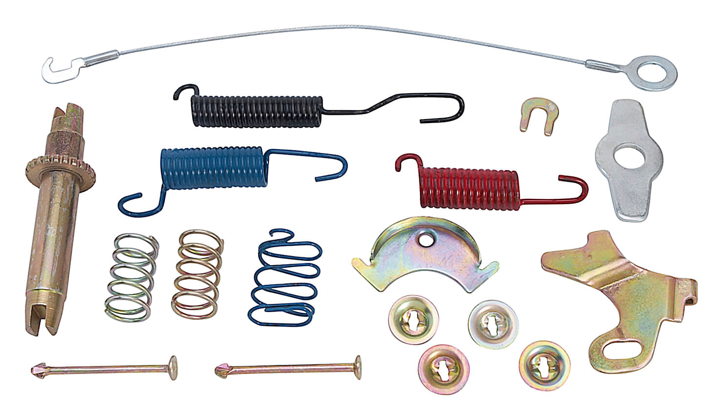 Kit De Herrajes Para Tambor De Freno Trasero Lado Pasajero