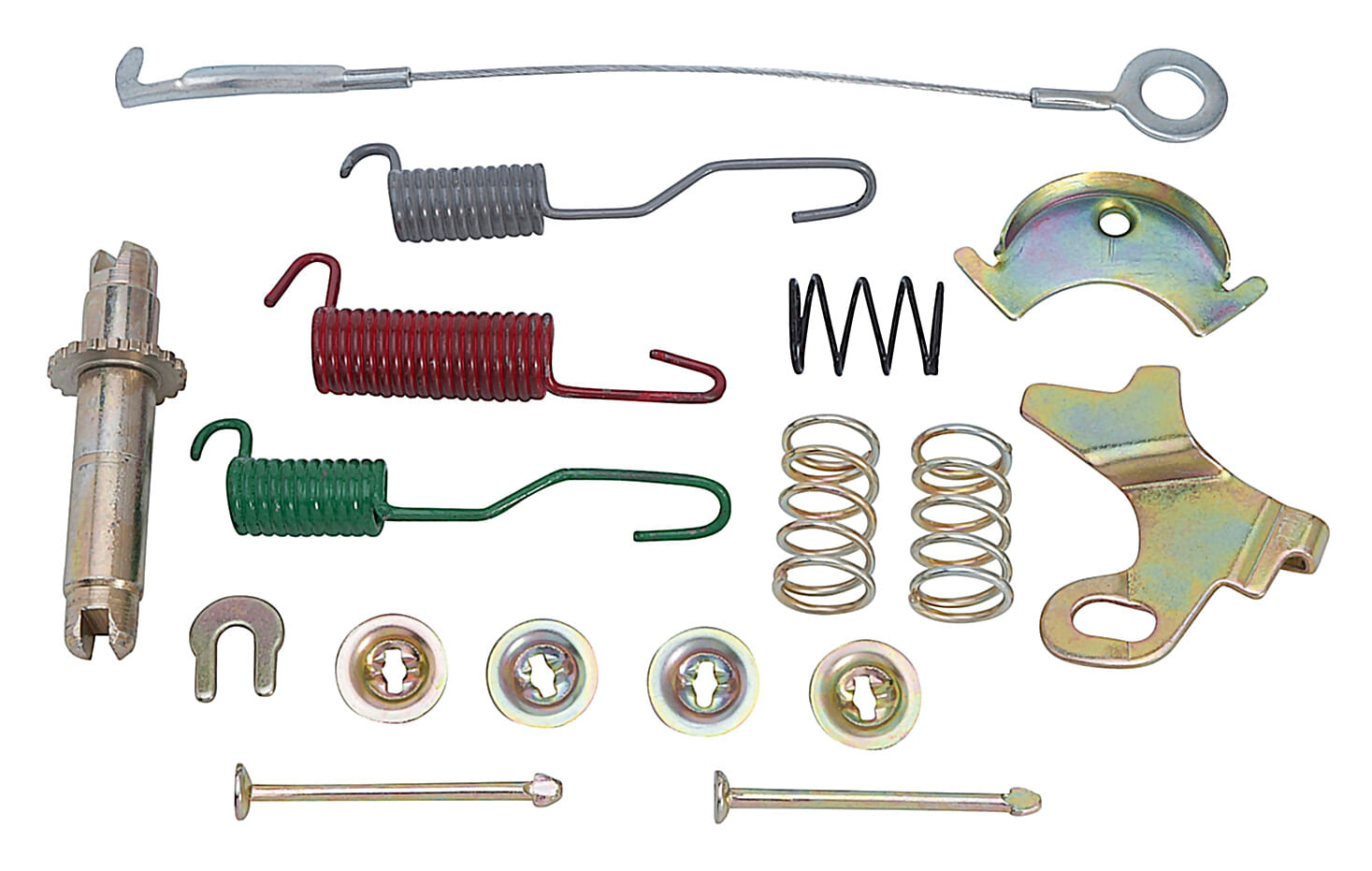 Kit De Herrajes Para Tambor De Freno Trasero Lado Pasajero