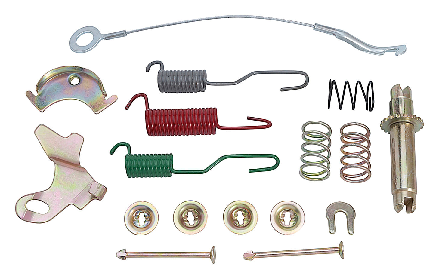Kit De Herrajes Para Tambor De Freno Trasero Lado Conductor