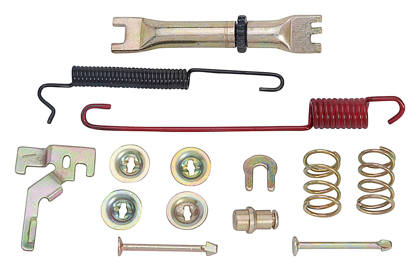 Kit De Herrajes Para Tambor De Freno Trasero Lado Conductor
