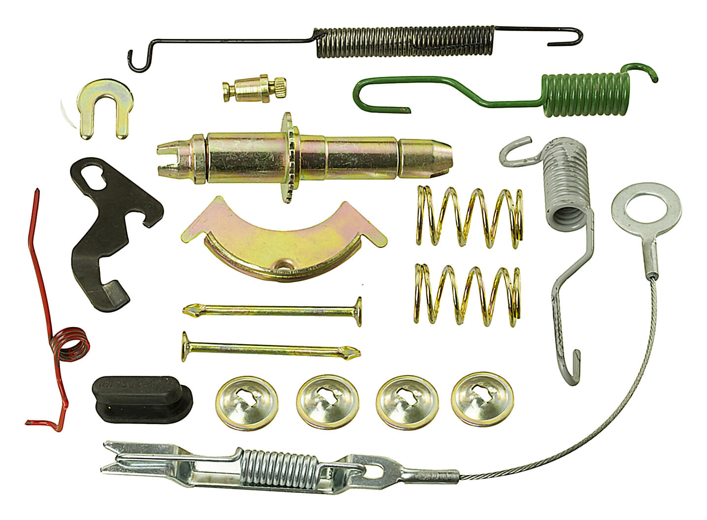 Kit De Herrajes Para Tambor De Freno Trasero Lado Conductor