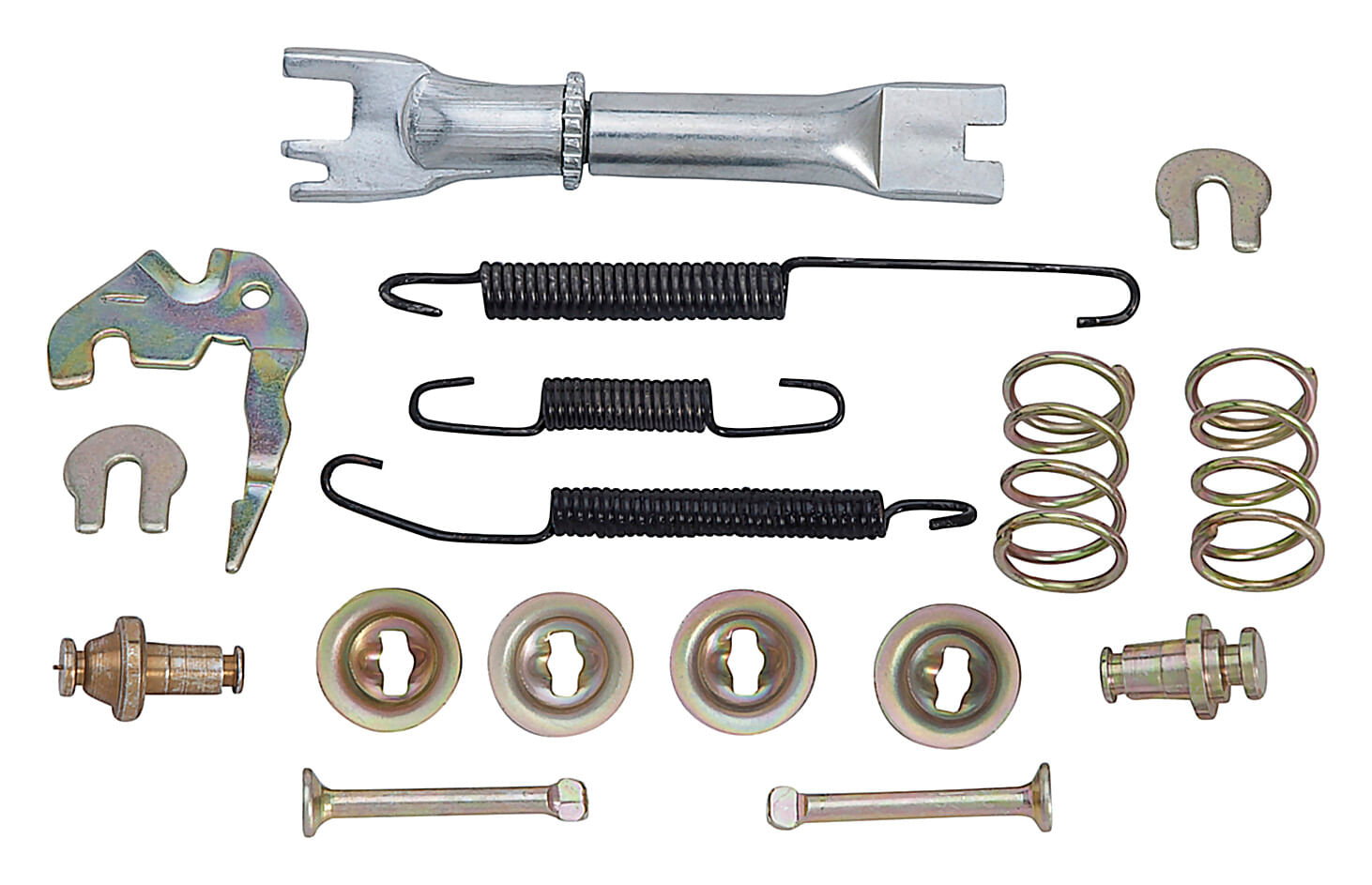 Kit De Herrajes Para Tambor De Freno Trasero Lado Conductor