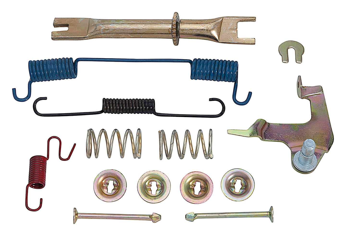 Kit De Herrajes Para Tambor De Freno Trasero Lado Pasajero