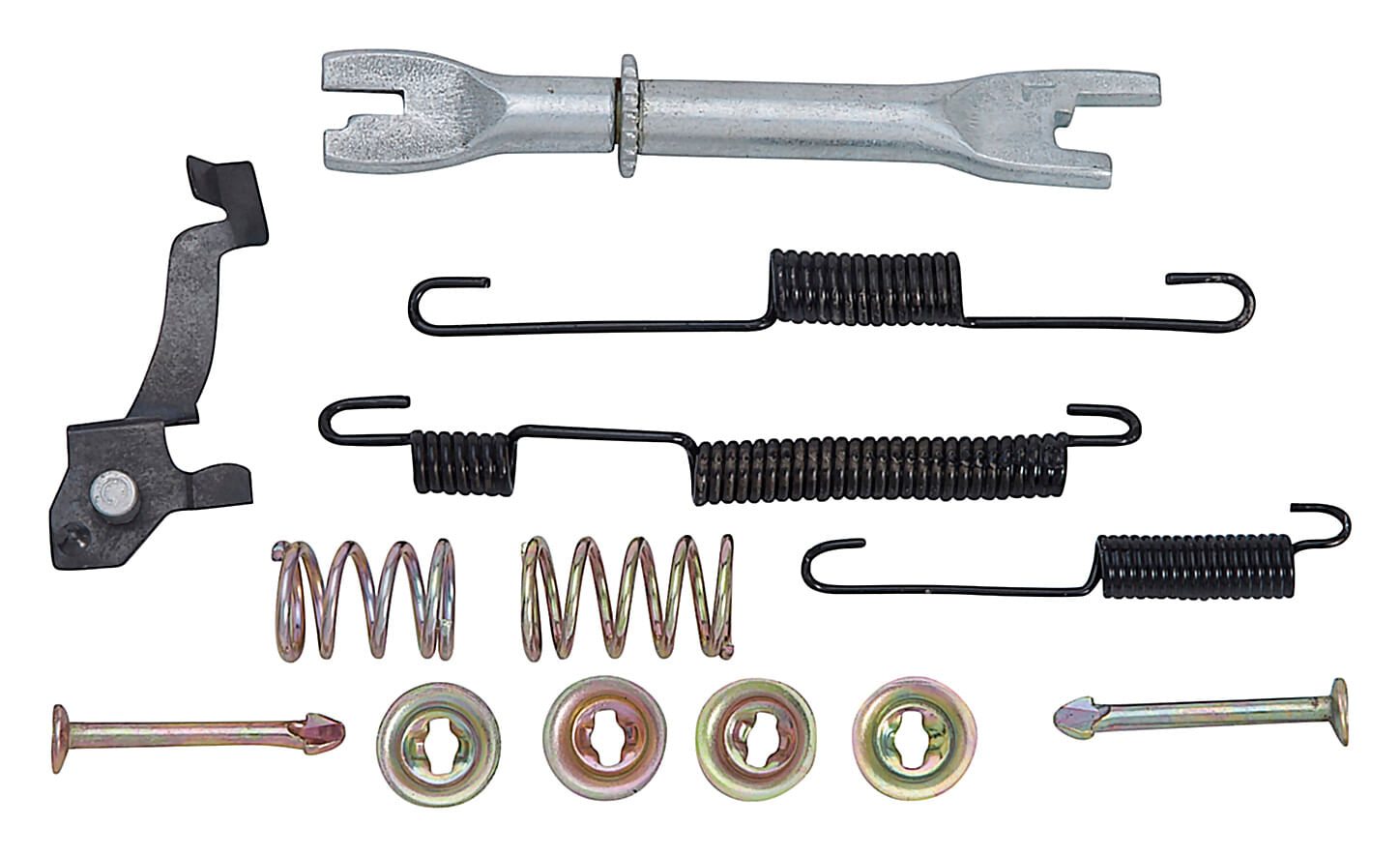 Kit De Herrajes Para Tambor De Freno Trasero Lado Conductor
