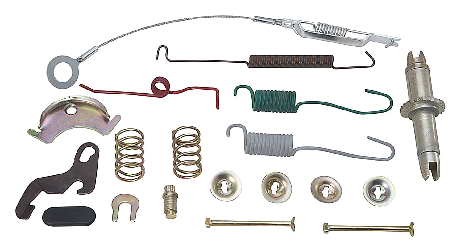 Kit De Herrajes Para Tambor De Freno Trasero Lado Conductor