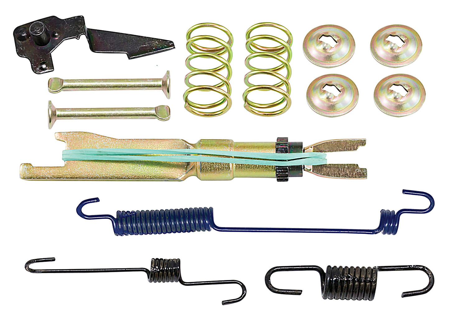 Kit De Herrajes Para Tambor De Freno Trasero Lado Conductor