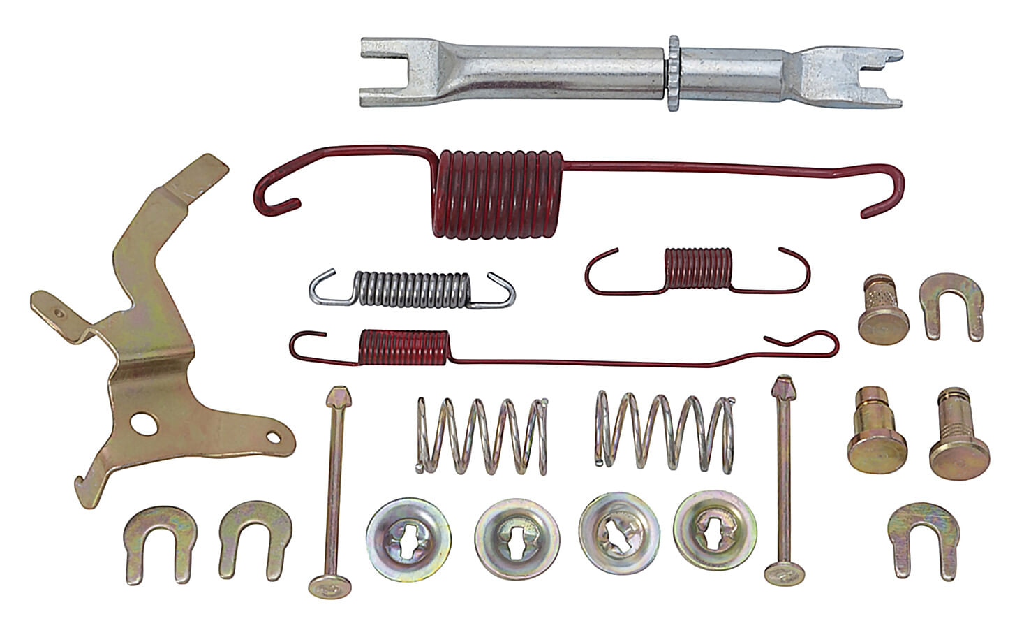 Kit De Herrajes Para Tambor De Freno Trasero Lado Conductor