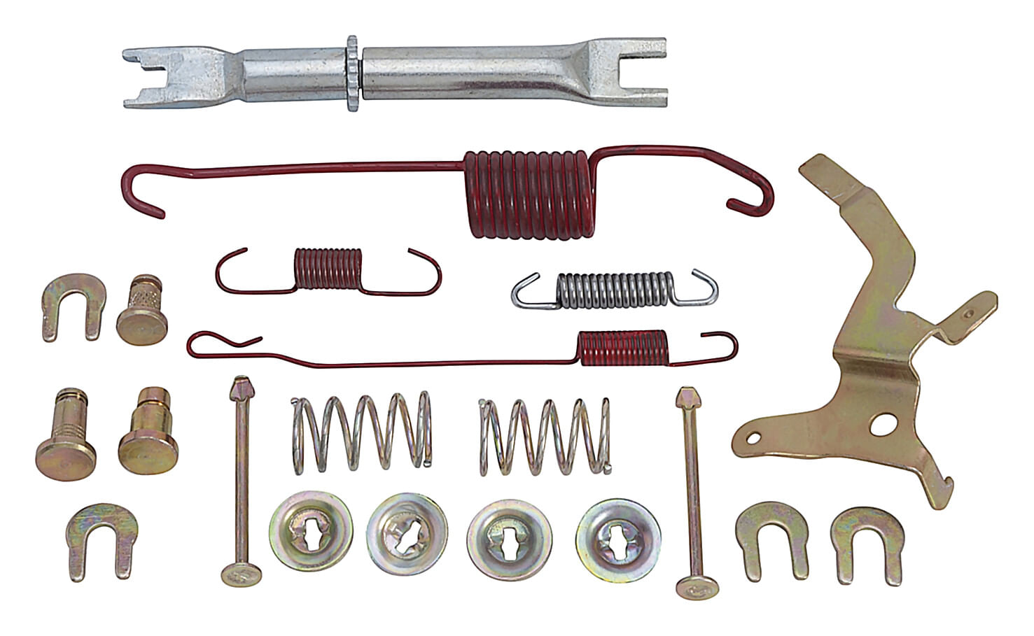 Kit De Herrajes Para Tambor De Freno Trasero Lado Pasajero