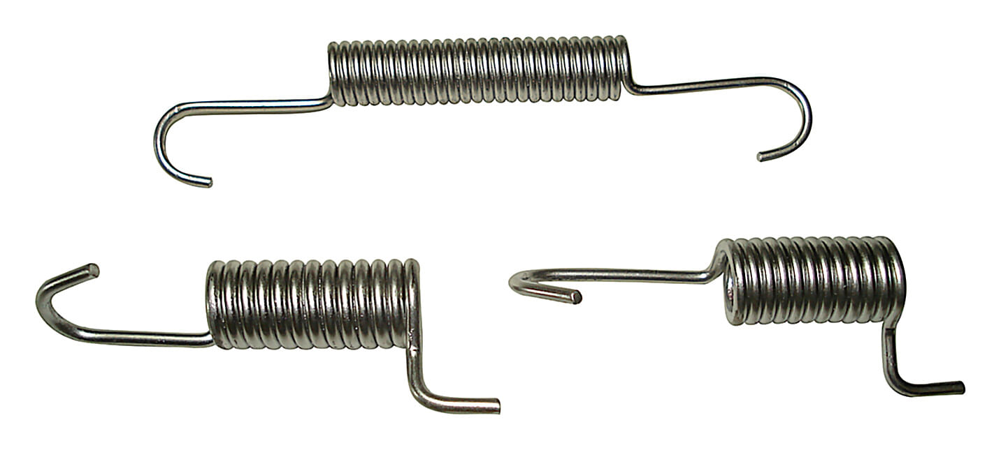 Kit De Resortes Para Zapatas De Frenos Trasero Lado Conductor O Pasajero