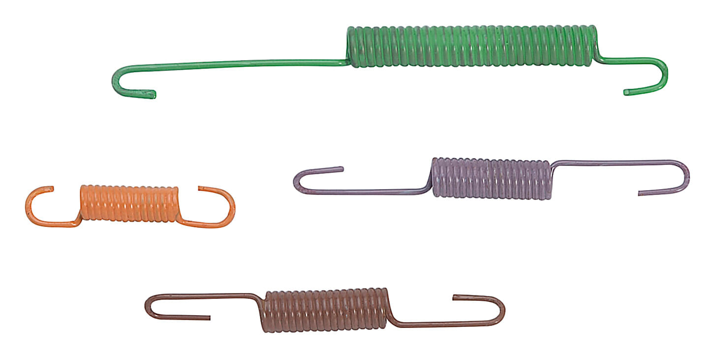 Kit De Resortes Para Zapatas De Frenos Trasero Lado Conductor O Pasajero