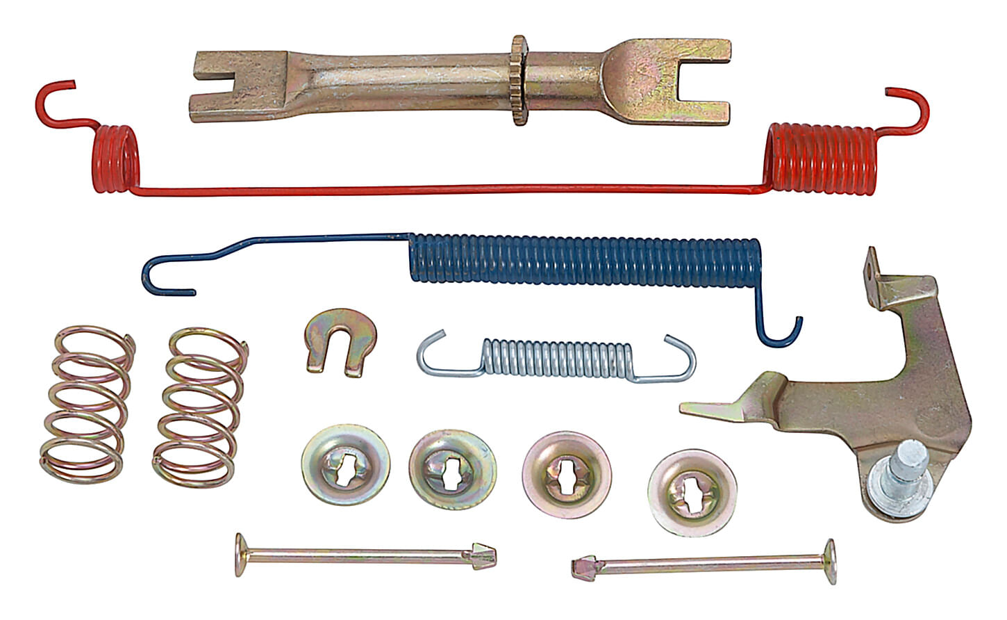 Kit De Herrajes Para Tambor De Freno Trasero Lado Pasajero